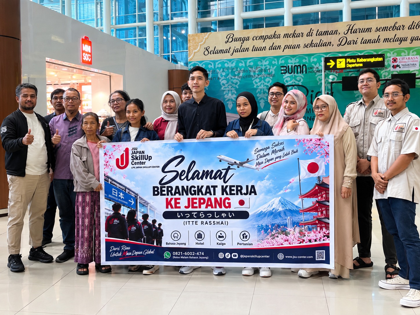 Keberangkatan Siswa